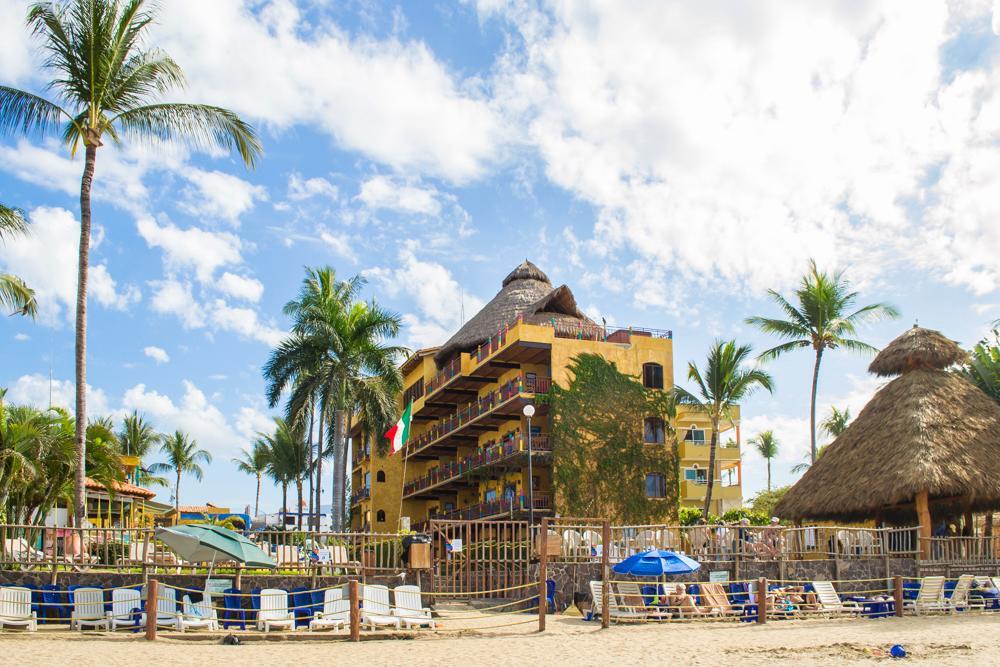 Cabanas Del Capitan Rincon de Guayabitos Kültér fotó
