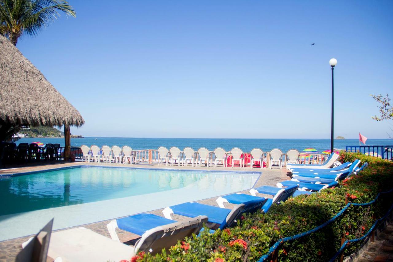 Cabanas Del Capitan Rincon de Guayabitos Kültér fotó